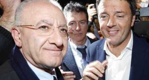 De Luca e Renzi