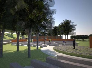 rendering giardino dei giusti