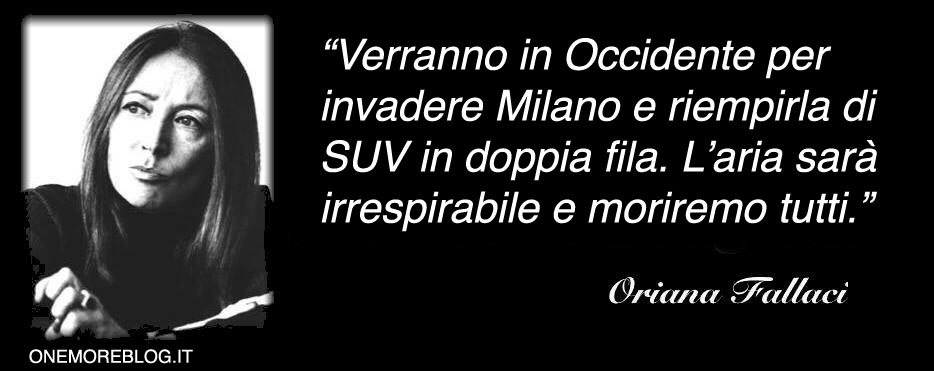 oriana fallaci milano
