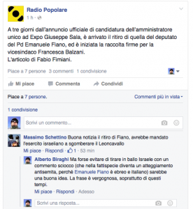 fiano antisemitismo