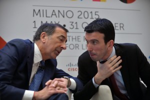 Giuseppe Sala e Maurizio Martina