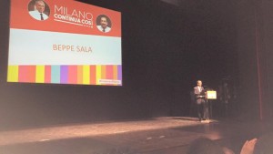 Comizio di Giuseppe Sala