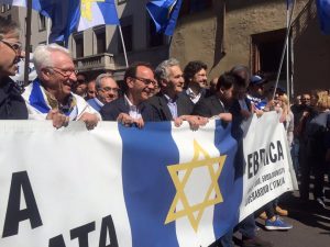 Parisi con la Comunità ebraica al 25 aprile