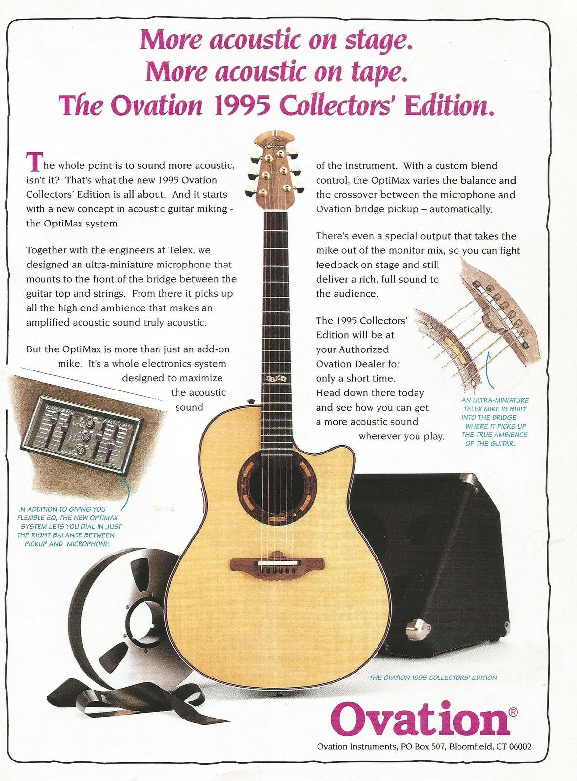 Ovation Collectors series 1982-2011