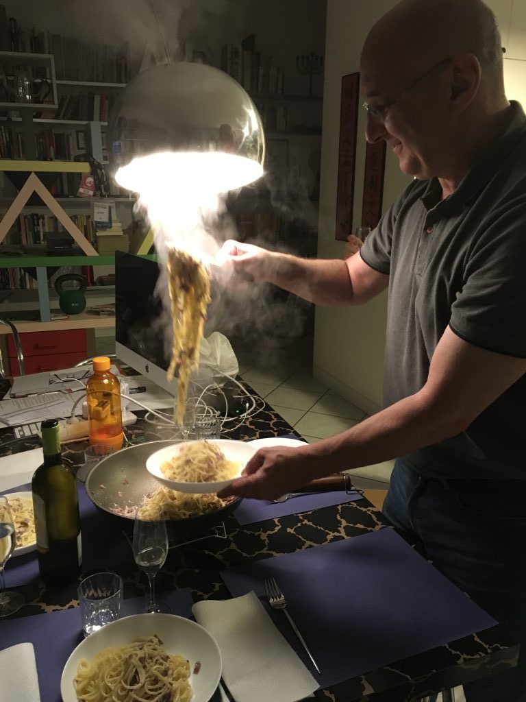 tagliolini al prosciutto crudo di San Daniele