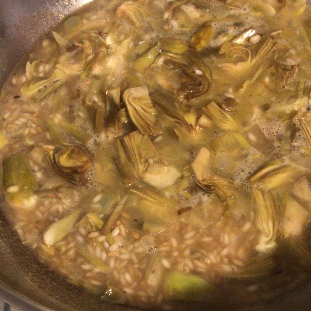Risotto ai carciofi
