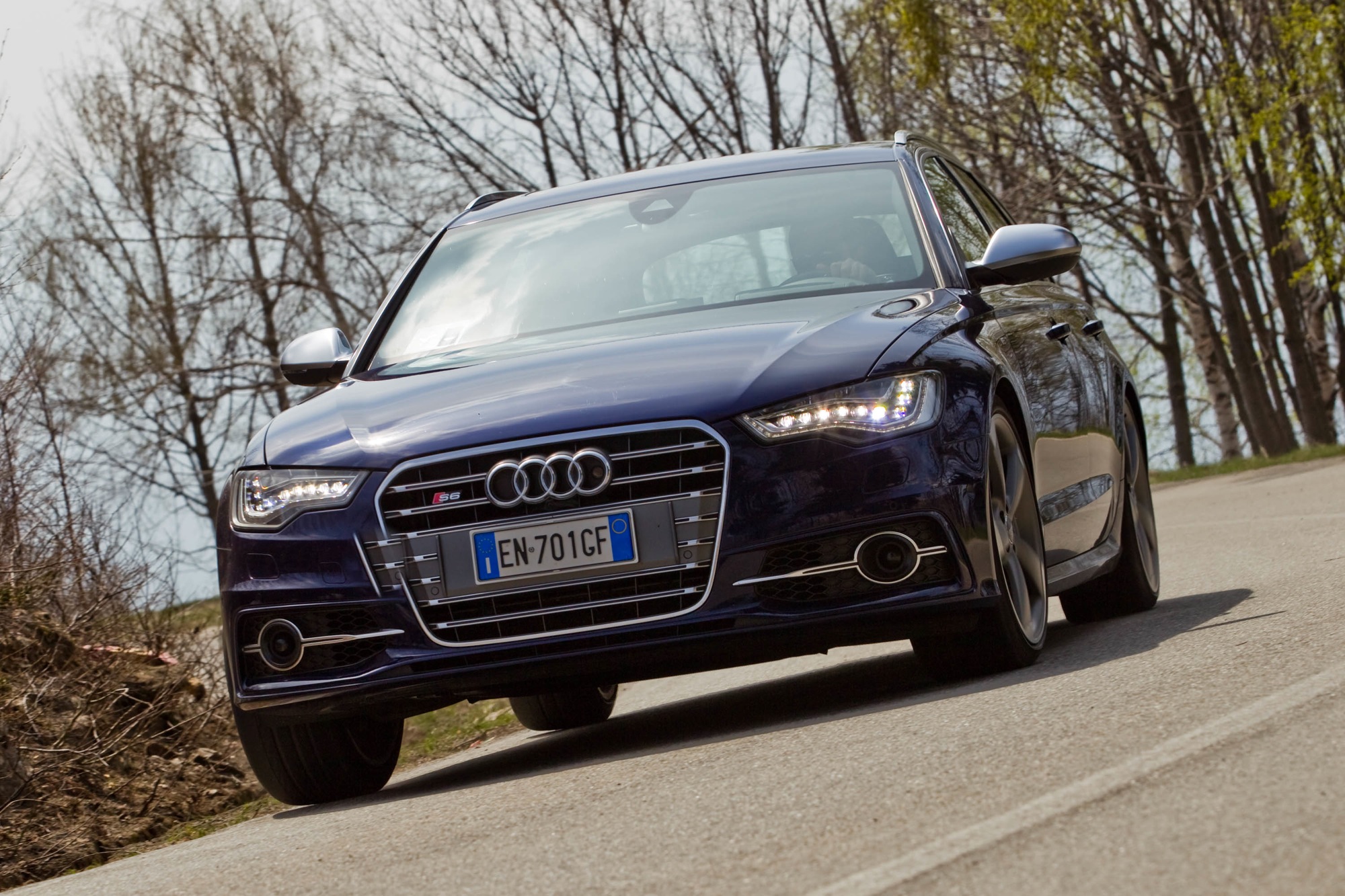 audi station wagon turbodiesel nera