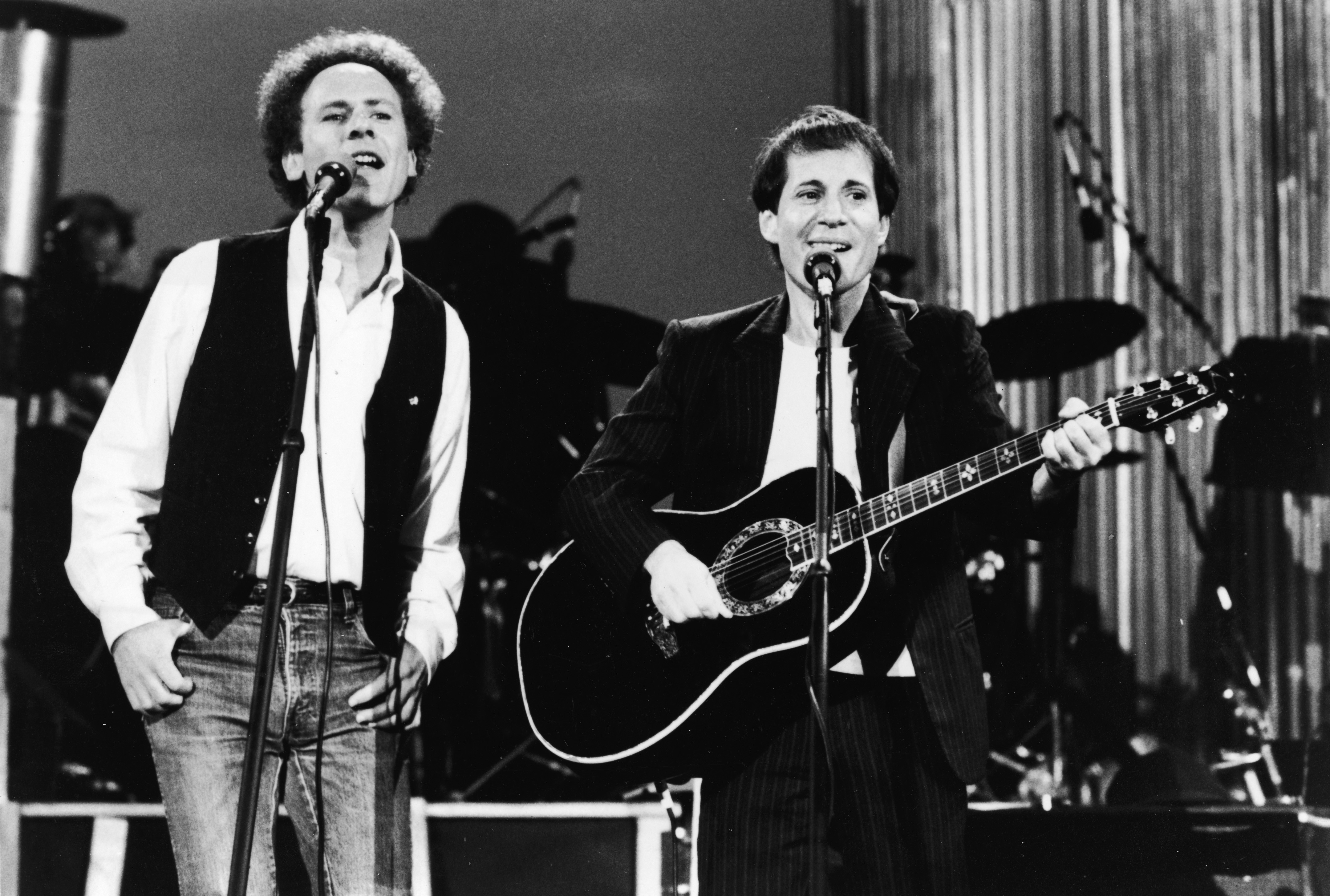 Simon And Garfunkel Perform In Central Park