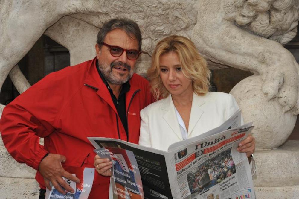 Concita De Gregorio e Oliviero Toscani