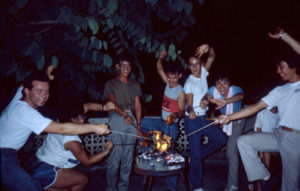 溫雄 and friends of Hon Chung Gymnasium Student Union