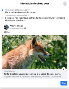 bullismo su Facebook