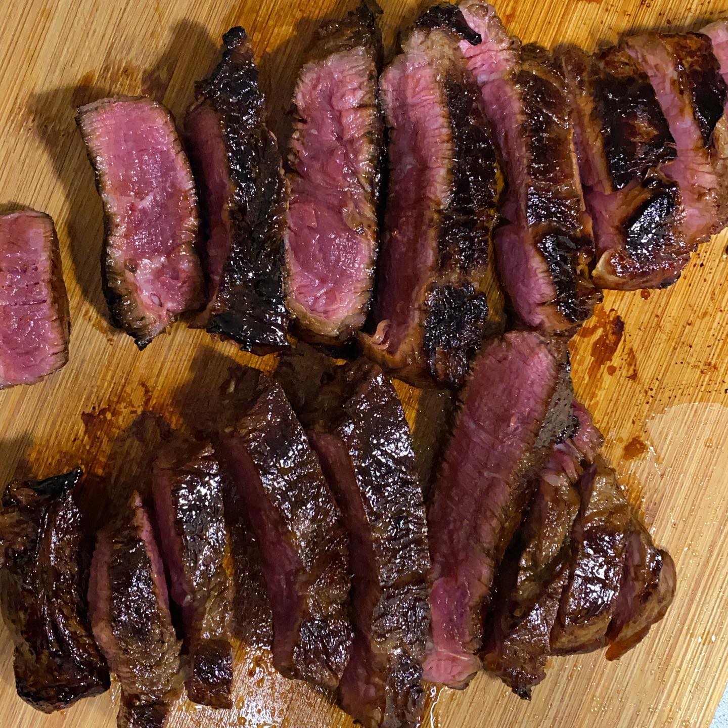 cottura del filetto per la padellata di carciofi