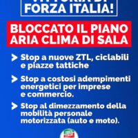 Per Forza Italia Milano il disastro ambientale è una vittoria