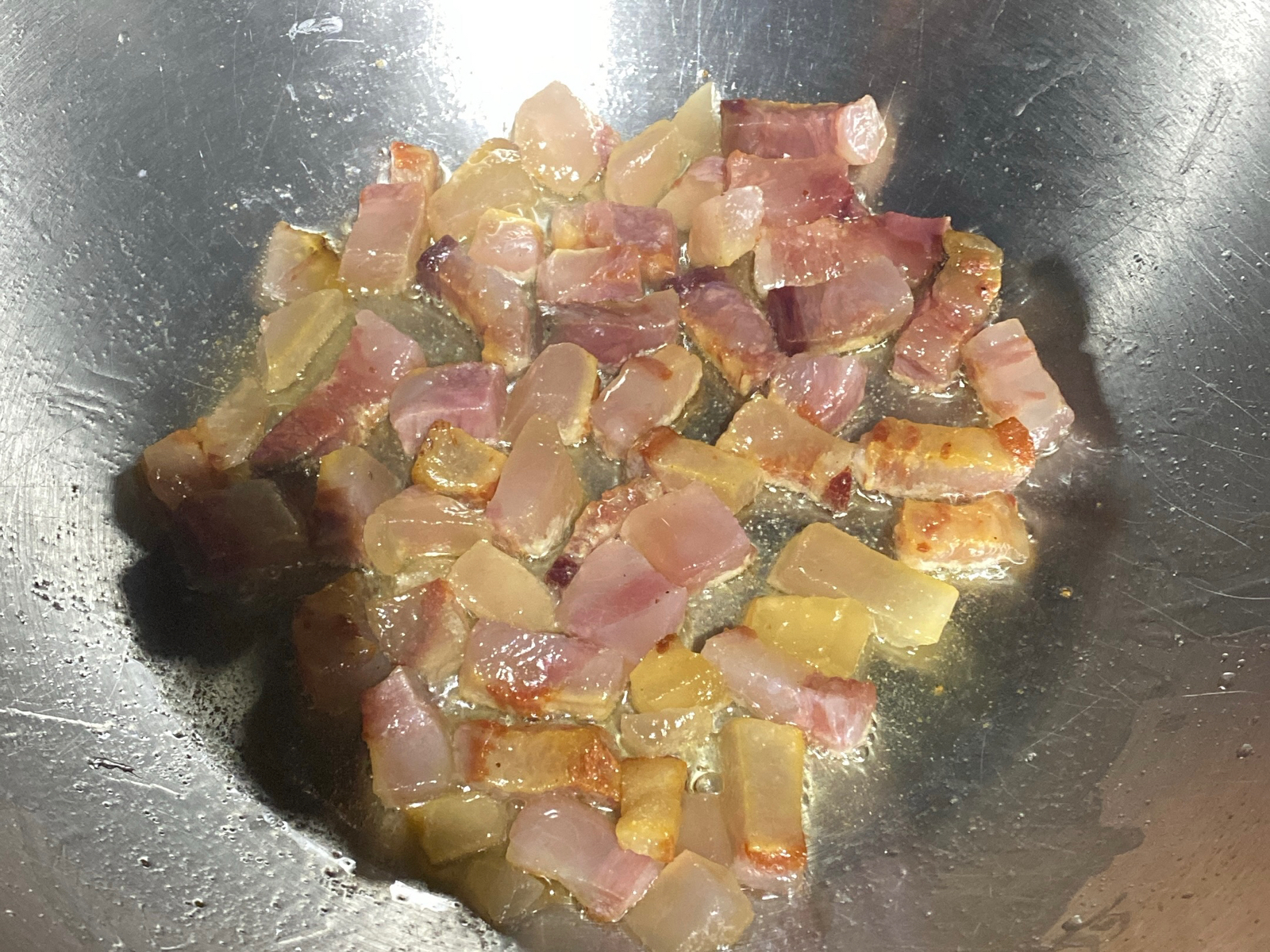 sgrassatura del guanciale