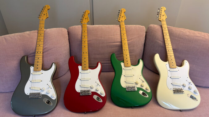 Fender Stratocaster Eric Clapton - prime edizioni con Lace Sensor Fender Stratocaster Eric Clapton - prime edizioni con Lace Sensor