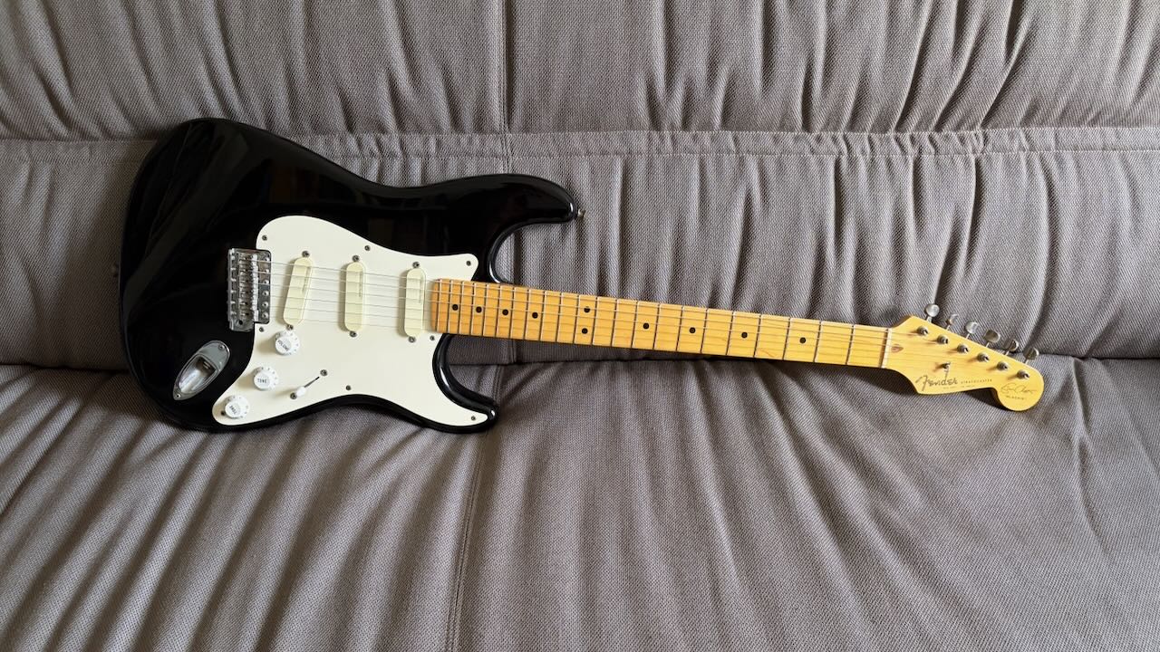 Fender Stratocaster Eric Clapton Blackie 1989/93 #SE919401\