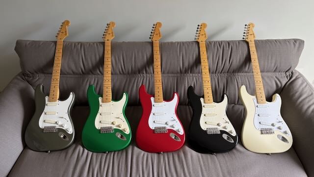 Fender Stratocaster Eric Clapton: le serie originali